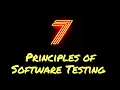 Principles of Software Testing - Seven Fundamental Principles of Testing ISTQB Level