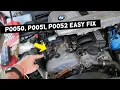 BMW CODE P0050 P0051 P0052 HO2S Heating Control Circuit Bank 2 Sensor 1 ENGINE LIGHT ON