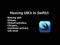 Hosting UIKit in SwiftUI - Working with views controllers layers coordinate systems safe areas