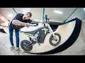 RIDING INSANE ELECTRIC PITBIKE FAST