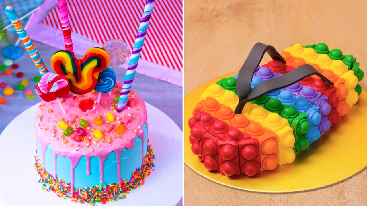 SATISFYING Cake Decorating Ideas   Colorful Cake Designs & more