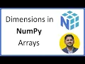 4 Dimensions in Python NumPy Arrays Complete NumPy Tutorial for Data Science Amit Thinks