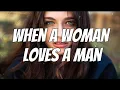 Westlife - When A Woman Loves A Man (lyrics)