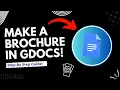 How to make brochure in Google Docs Full Guide