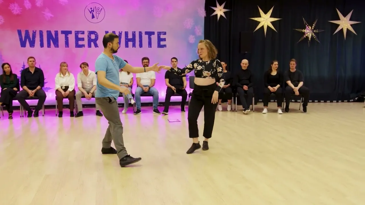 Jason Sun & Nicole Moes - Strictly Open Finals - Winter White 2024