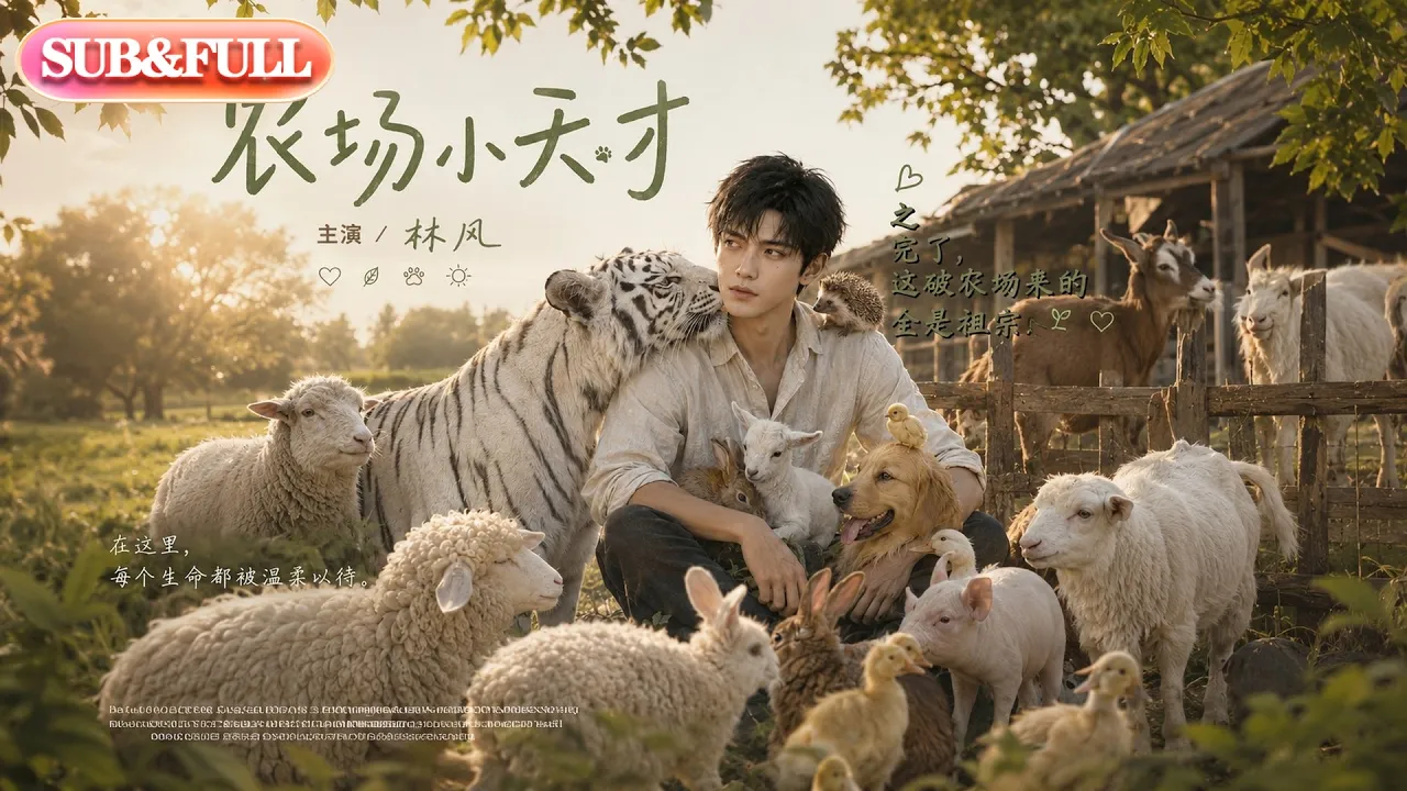 【全集FULL】《农场小天才之完了，这破农场来的全是祖宗》| AI短剧 | ENG SUB #薄荷听书 #cdrama #latest #热门短剧 #都市 #重生 #逆袭 #现代 #甜宠 poster
