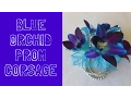 Blue Orchid Prom Corsage Ideas Corsages Flowers for Dresses in Blues