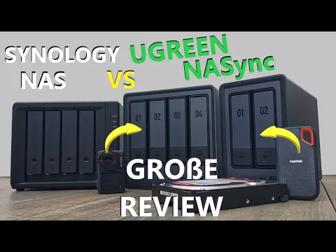 Download MP3 BESSER als SYNOLOGY ? UGREEN NASync Series - Private Cloud Lösung | Große Review und Vergleich