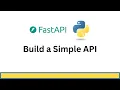 FastAPI and Python tutorial Create a simple API in Python
