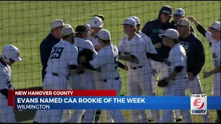 UNCW freshman Ron Evans named CAA Rookie of the Week