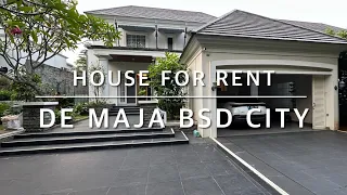 pov luxury home for rent at cluster de maja depark bsd city
