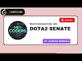 649 Dota2 Senate Complete Explanation Java LeetCode