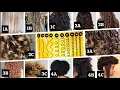 Find Out Your True Hair Type with This Simple Test Curl Pattern Hair Texture Guide