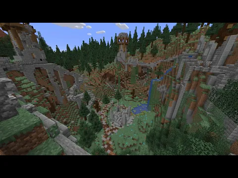 Minecraft server video for Castle Craft