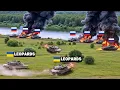 Download Lagu 2 German Leopards Face Russian brigade Alone, Head on
