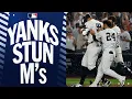 WHAT A COMEBACK Yankees rally from 5-0 down in the 8th to win in extras