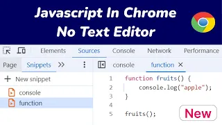 How To Run JavaScript In Google Chrome Chrome Developer Tools