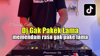 Download DJ GAK PAKE LAMA VIRAL TIKTOK - MEMENDAM RASA GAK PAKEK LAMA FULL BASS MP3