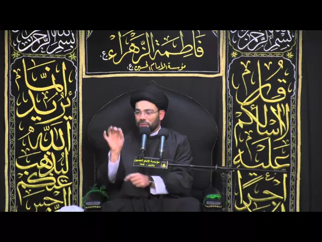 ⁣1- الليلة الأولى - مجالس الفاطمية 1435 - السيد نصرات قشاقش