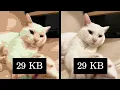 The Theoretical Limit of Image Compression