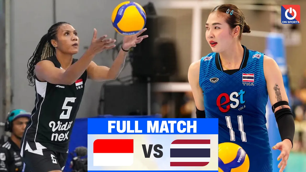 🔴FULL: INDONESIA vs THAILAND | Medi Yoku vs. Sasipapron - Southeast Asia Volleyball