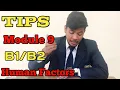 How to clear module 9 Human Factors Important topic questions and books