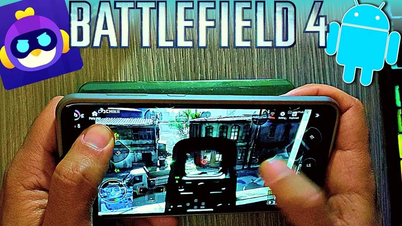 Battlefield 4 - Android Gameplay - Chikii Cloud Gaming - Battlefield 4 Game APK Mobile (2022)
