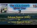 Sierra Pro Pilot 98 Dubuque IA KDBQ to La Crosse WI KLSE VFR over Mississippi River