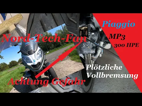 Download MP3 Achtung Gefahr! Plötzliche Vollbremsung ohne Vorwarnung. Ursache?  MP3 300 HPE Sport