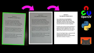 Document Scanner OpenCV