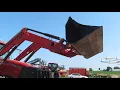 Case IH Loader with bucket Joystick