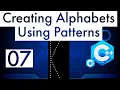 Creating Alphabet K using Loops Patterns in C Programming