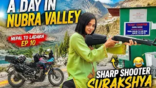 Sharp shooter vaiyo😝 FUN DAY IN NUBRA