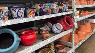 Shop With Me For House Plant Pots At Lowes