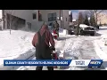Oldham County neighbors help each other with snow removal