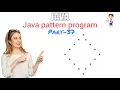 Java pattern program part 37 Easy Learning Genius
