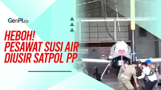 Pesawatnya Dikeluarkan Paksa Satpol PP, Susi Pudjiastuti Sentil Hal ini