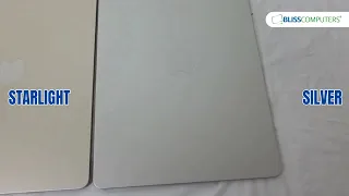 Apple Macbook Air Starlight Vs Silver Color Comparison Bliss Computers