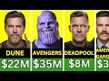 Josh Brolin Thanos s Paycheck for Every Movie Hits vs Flops