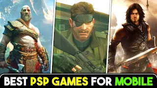 I Tried Best PSP Games On Mobile In 2024 PPSSPP Emulator