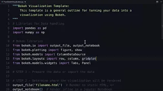 Python Bokeh From Data to Visualization