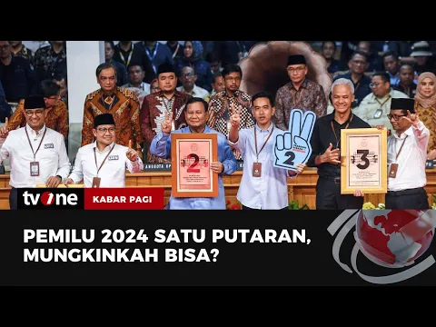 Hasil Survei Belum Ada yang Mencapai 50 Persen, Mungkinkah Pilpres 2024 Satu Putaran?