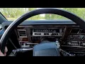 1985 Oldsmobile Delta 88 Royale Brougham 307 V8 0-80 mph acceleration test