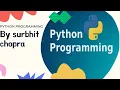 Python Pie charts using python Library surbhit chopra