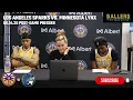 Rickea Jackson Emma Cannon HC Roberts LA Sparks Postgame Presser vs Minnesota Lynx 06 14 25