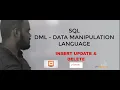 SQL - DML DATA MANIPULATION LANGUAGE INSERT UPDATE DELETE in Sinhala AL ICT CS SE