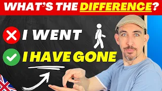 🔥 EXPLAINED! The Difference Between "I WENT" and "I HAVE GONE"