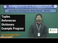 Tuple Dictionary in Python Vth Sem CSE 18CS55 PYTHON Module 2 Session 03