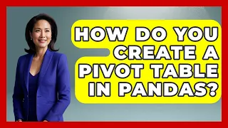 How Do You Create a Pivot Table in Pandas Python Code School News