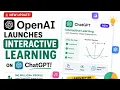 OpenAI Just Launched Interactive Learning in ChatGPT Dynamic Visual Explanations